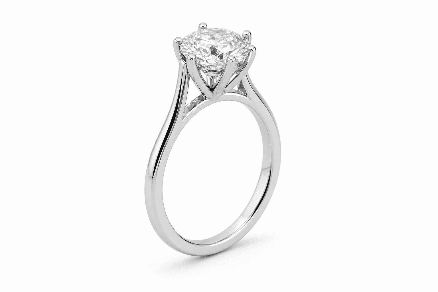 Cathedral solitaire, rendered in Aurevia
