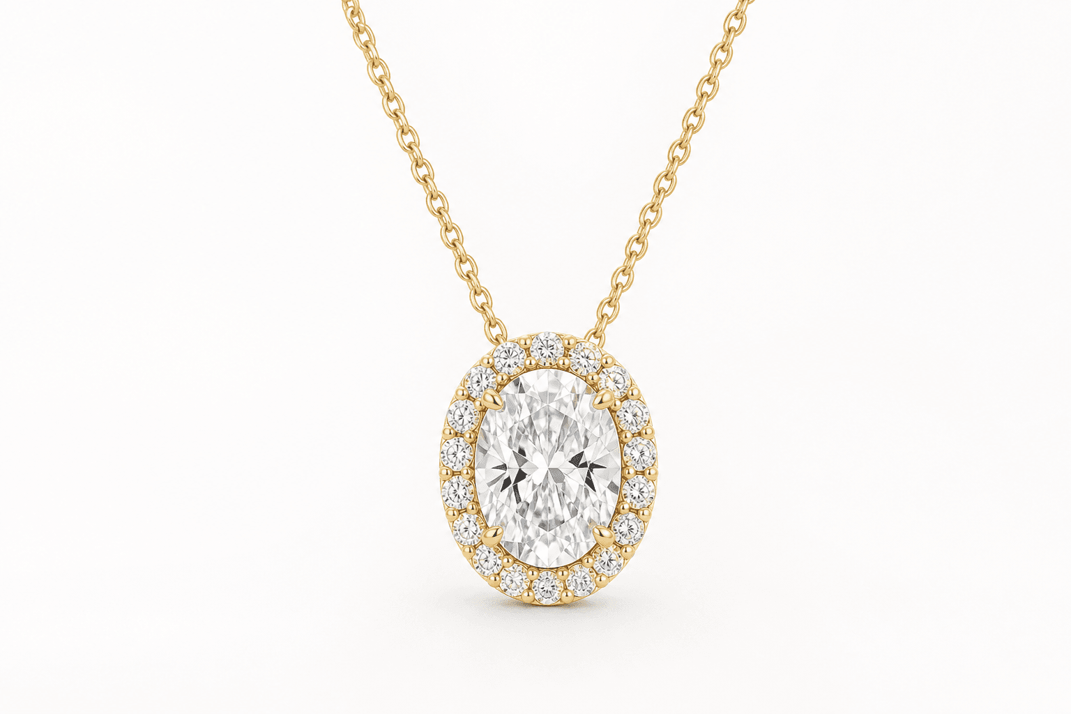 Halo pendant, rendered in Aurevia